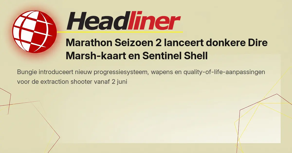 Marathon Seizoen 2 lanceert donkere Dire Marsh-kaart en Sentinel Shell